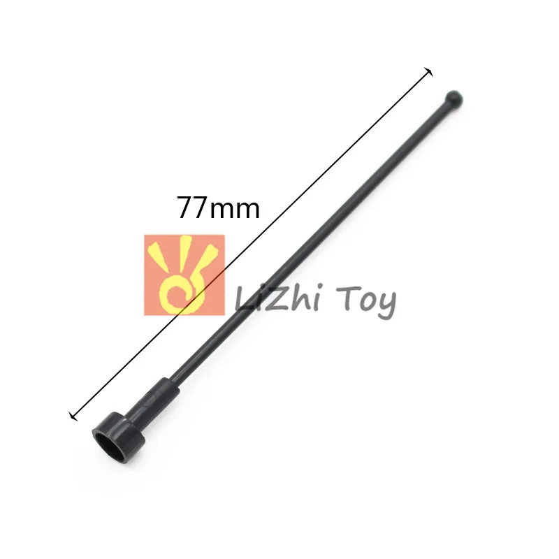 Mocブロック2569アンテナ鞭8h diy啓発blockbricks互換粒子ビルディングブロック玩具アクセサリー