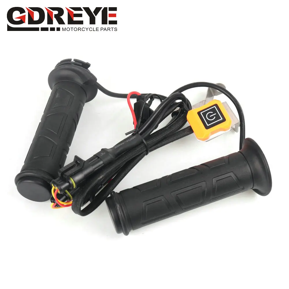 1 Pair Motorcycle Heated Hand Grips ATV Handlebar Heater Handle Bar Hand Warmer For Yamaha MT07 MT09 FZ09 FZ06 FZ01 FZ25 FJ09 view 3