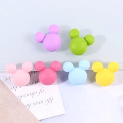 12pcs/Lot Mini Resin Cute Mouse Cartoon Flatback Cabochon Christmas Applique Ornament Craft DIY Earring Accessories