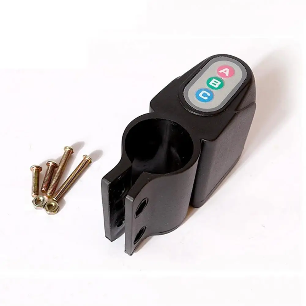 Bicycle Bike Steal Lock Anti-Theft Security Battery Powered Loud Alarm Tool