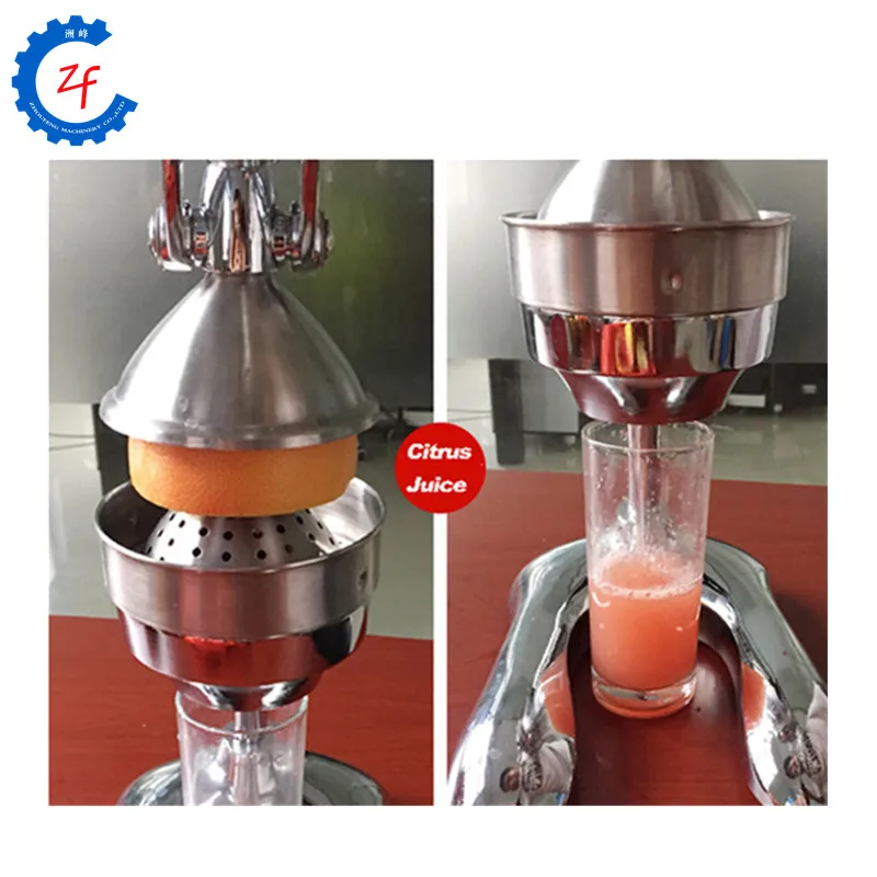 

Home use manual citrus orange juicer stainless steel hand pressing fruit juice extractor pomegranate juicing machines