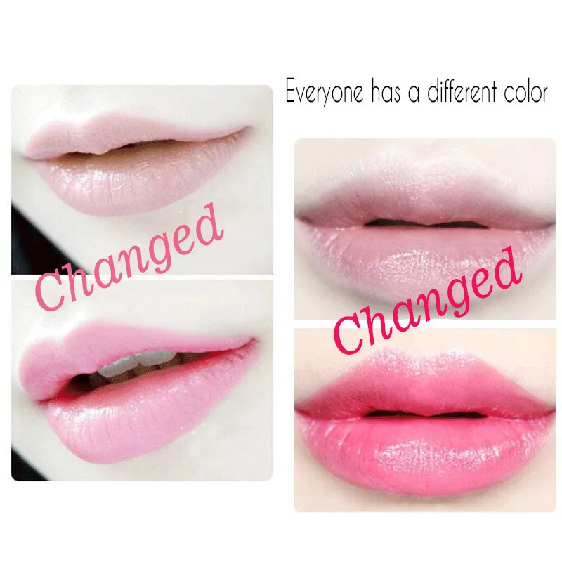 6 Color Lipstick Long Lasting Moisturizer Temperature Change Color Flower Lip Stick Transparent Jelly Lips Balm Makeup Lipsticks