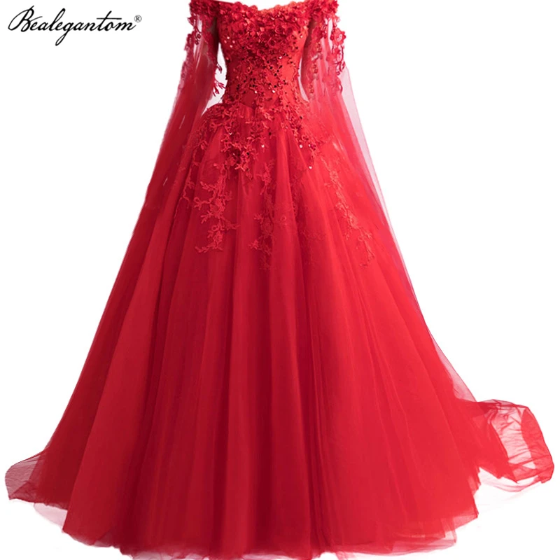 Bealegantom Blau Quinceanera Kleider Appliques Süße 16 Prom Party Kleid Debütantin Vestidos De 15 Anos Lager Größe 2-14 QD1321