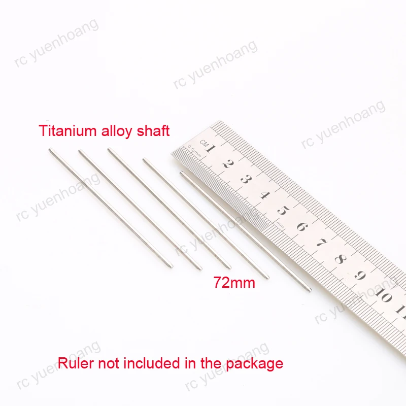 5 قطعة 72/61/84 مللي متر سبائك التيتانيوم رمح المحور سوبر مستقيم الصلب صغيرة دقيقة عالقة والعتاد مهاوي لتقوم بها بنفسك RC تاميا 4WD سباق السيارات
