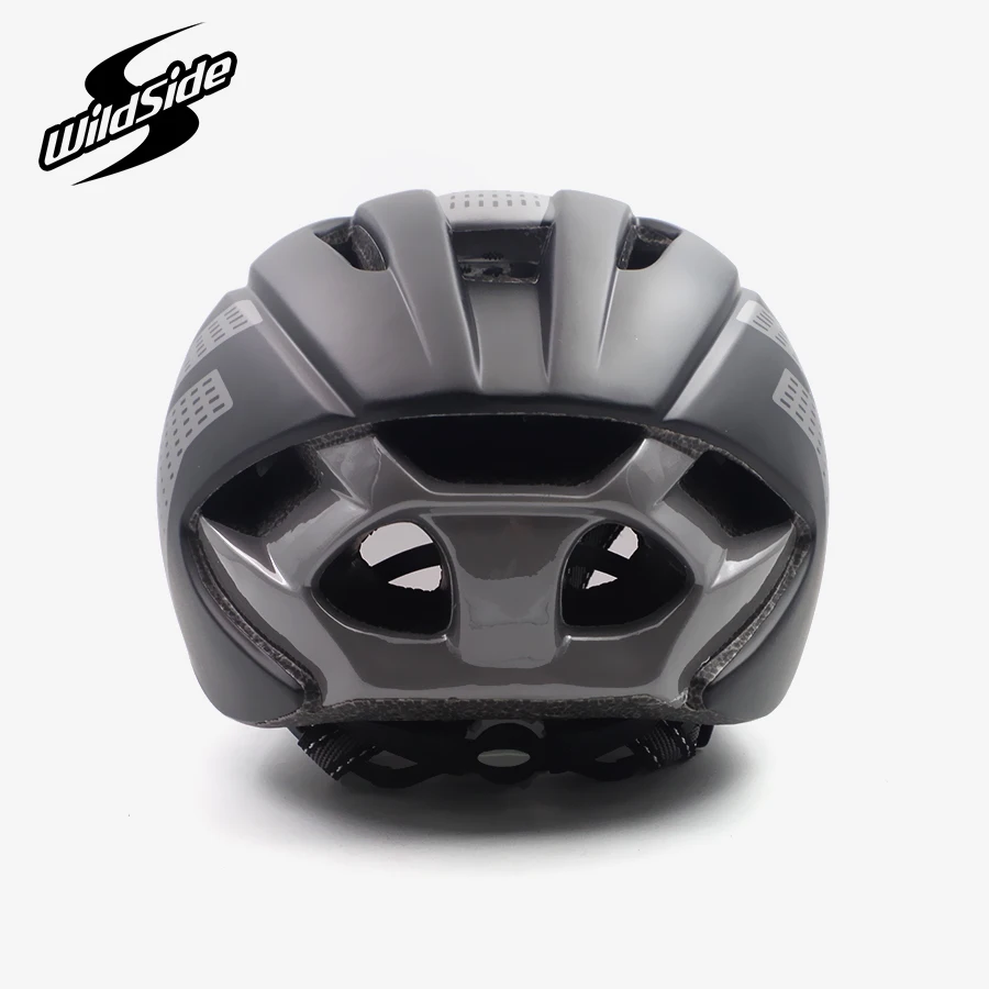 Wildside Bicycle Helmet Road Mtb Integral Triathlon Time-Trial Bike Helmet Men Speed Race Helmet Sun Visor 5 lens Aero Goggles