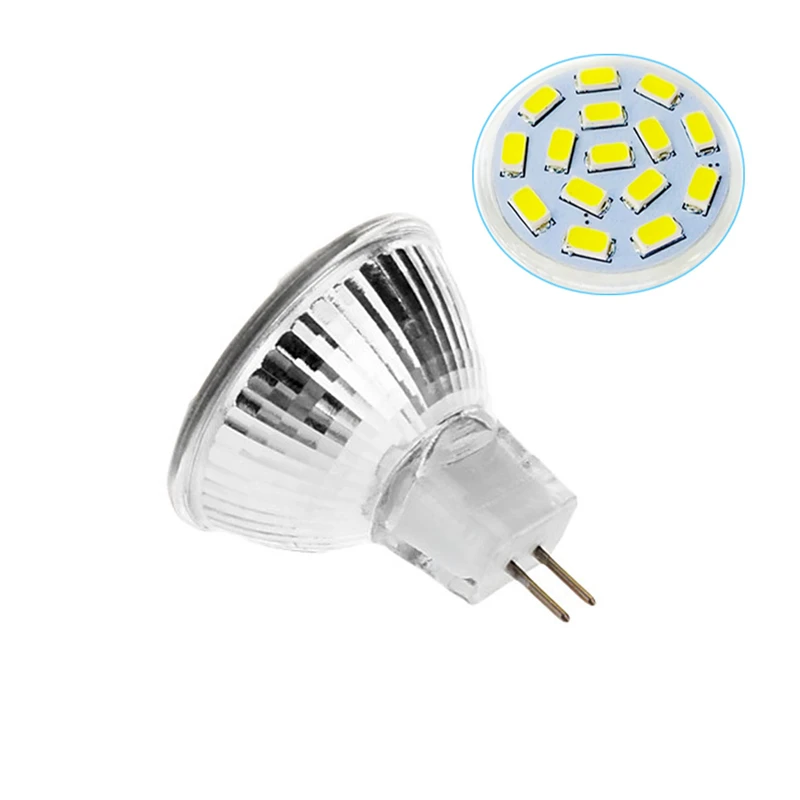 MR11 GU4.0 LED Spotlight Bulbs 12V 9 12 15LEDs 2835 SMD 3W 5W 7W Warm/Cold/Neutral White Lamp Replace Halogen Light