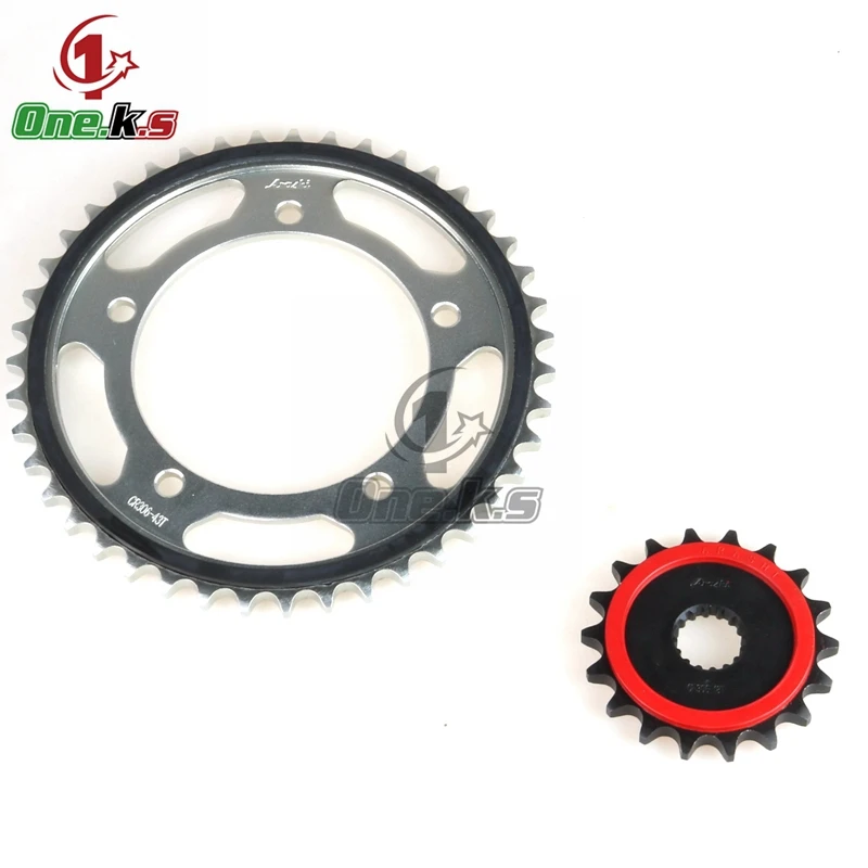 

Suitable For SUZUKI HAYABUSA GSXR1300 2008-2019 Motorcycle Brand New High Quality Front And Rear Sprocket Chainring Gear