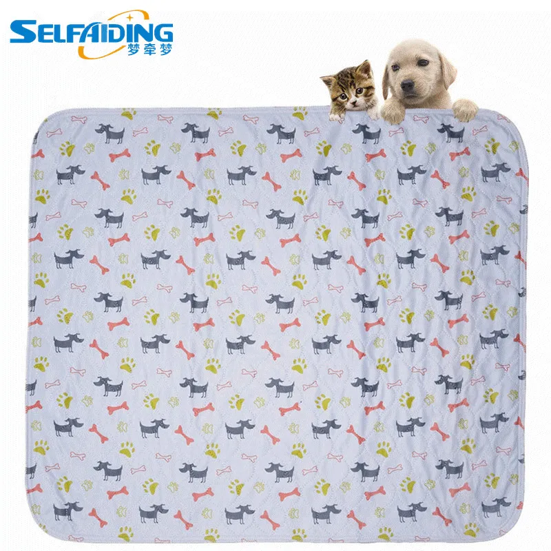 Washable Pee Pads for Dogs / Super Absorbent Whelp Pads /Odor Control & Waterproof Backing