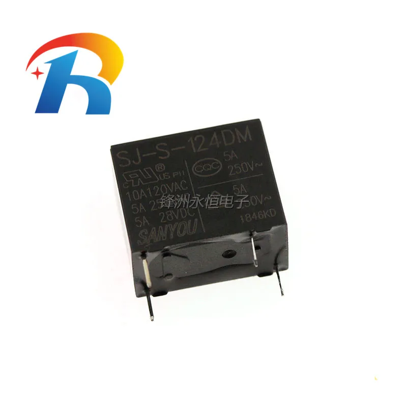 

10PCS/lot NEW Relay SJ-S-105DM SJ-S-112DM SJ-S-124DM 05VDC 12VDC 12VDC 5A 250VAC 4PIN