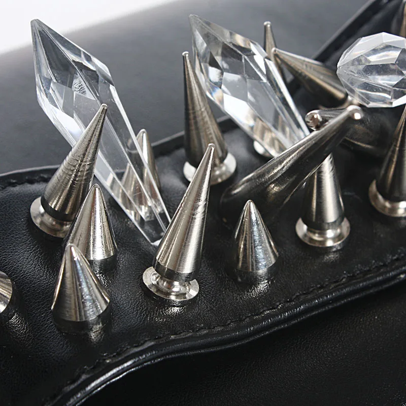 10pcs 10*26mm Multiple Color Fashion Bullet Spikes And Studs For Clothes Punk Cone Thorn Garment Rivets For Leather