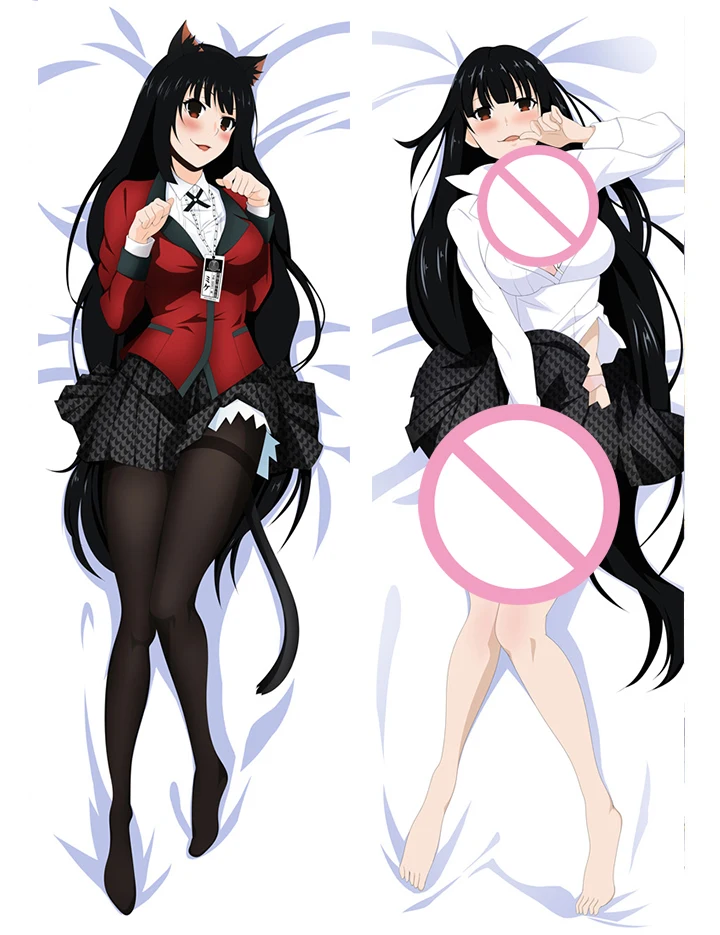 

Anime Kakegurui Compulsive Gambler Pillowcase Cartoon Anime Hugging Body Pillow Cute Character Dakimakura Cover Otaku Pillows