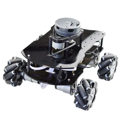 Ros Autopilot Mecanum Wiel Robot Auto Chassis Kit Met Arduino STM32f103rct6 Raspberry Pi Lidar Positionering Geautomatiseerde Rijden