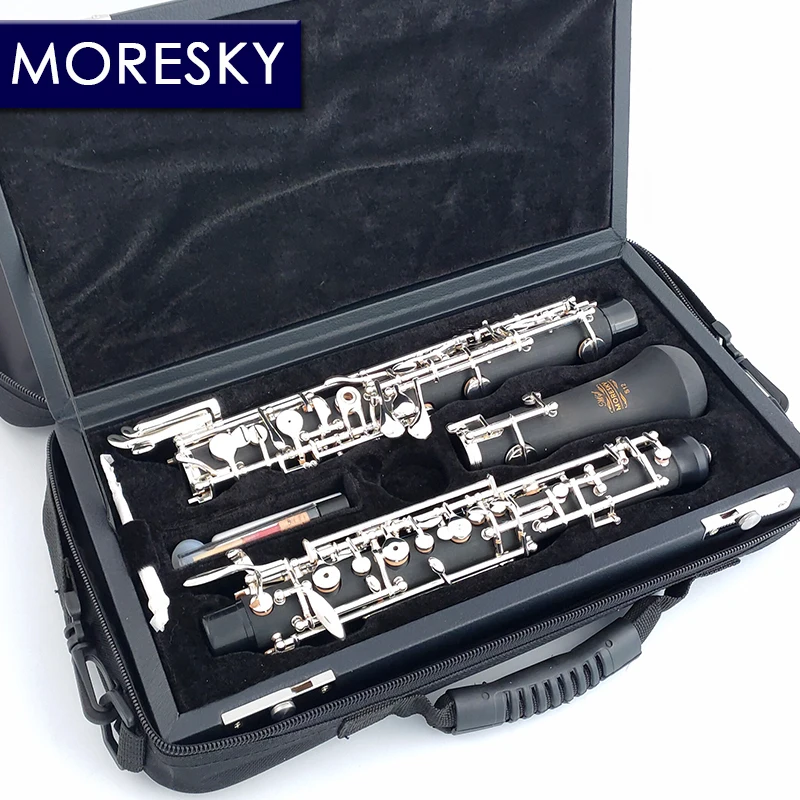 MORESKY Professional C Key Oboe Full-automatic Style Silver Plated Keys  S12