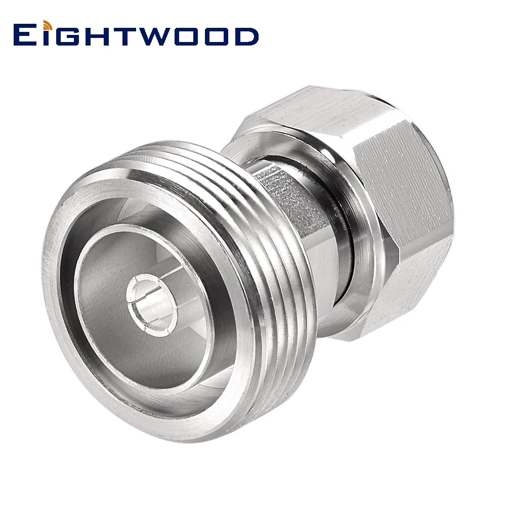 

Eightwood 4.3-10 to 7-16 DIN RF Coaxial Adapter 4.3-10 Plug Male to 7-16 DIN Jack Female RF Coaxial Connector