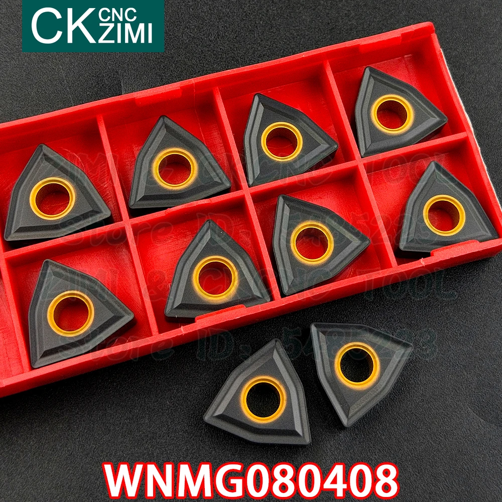 10P WNMG080408 WNMG 080408 Carbide Inserts External Turning Inserts Tools CNC mechanical Metal lathe Cutting Tools for cast iron