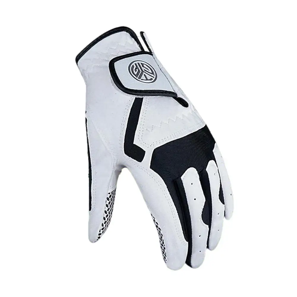 Golf Gloves Male Left/Right Hand Breathable Golf Glove Microfiber Non-slip Golf Glove with Slip-resistant Granule Golf Accessory