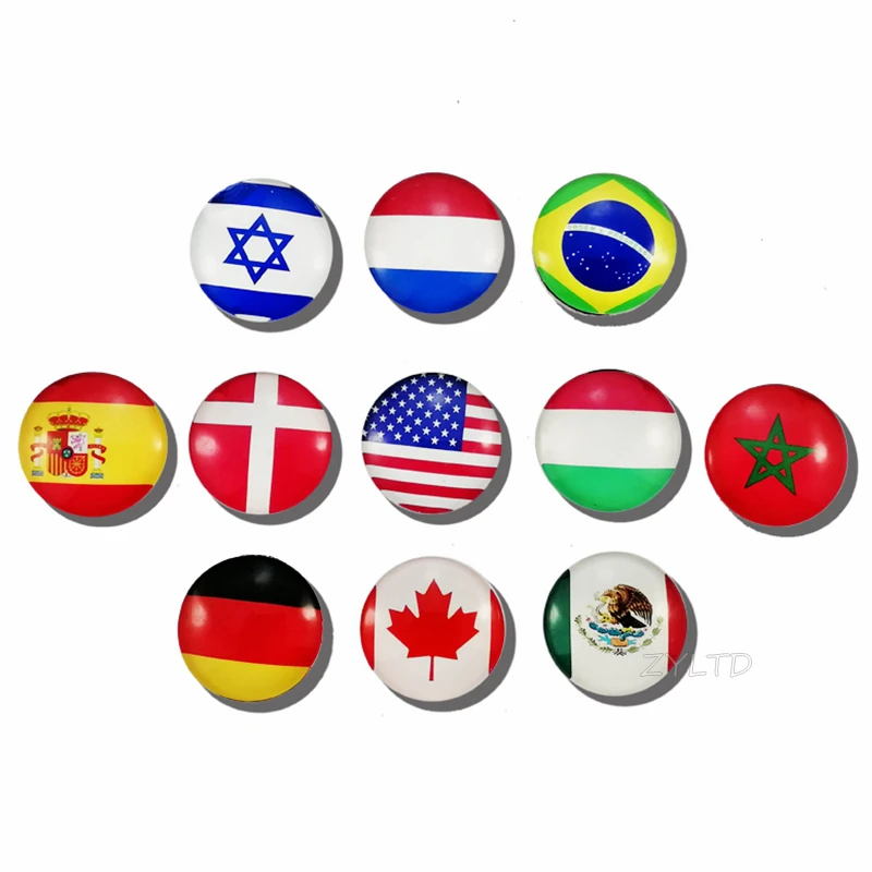 World Flags Fridge Magnet National Flag Refrigerator Magnets Sticks America USA US Canada England Spain Brazil Russia Room Decor