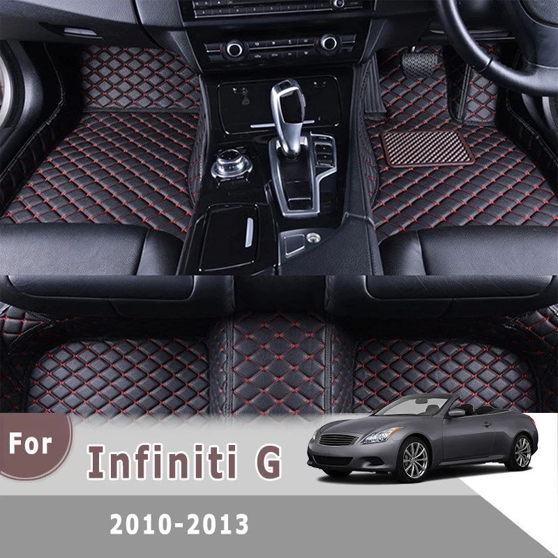 

Ковры RHD для Infiniti G 2013 2012 2011 2010, автомобильные напольные коврики, индивидуальный дизайн интерьера, педали, подкладки для ног, коврики, автомобильные напольные коврики