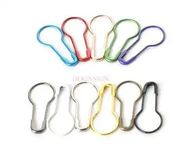 88 Pcs Đen Pin Màu Trắng Sữa Bầu Loại Nhỏ Chân Vàng Quần Áo Thẻ Sling An Toàn Khóa Pin