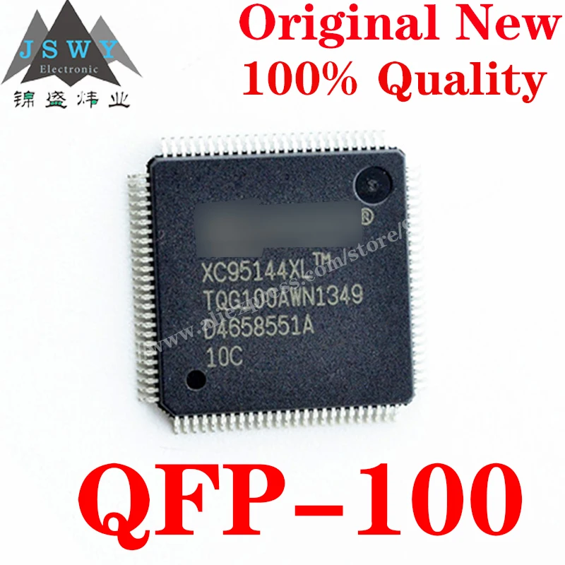 XC95144XL-10TQG100C QFP100 Semiconductor CPLD-Complex Programmable Logic Device Chip with the for module arduino Free Shipping