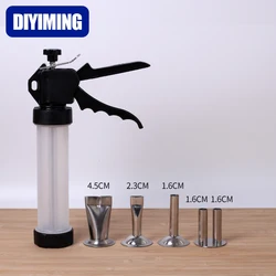 Jerky Gun Kit for Meat Filler, Sausage Stuffer Maker, BBQ Grill Meat Stick Squeezer Syringe Meat Grinder Funne, 14in, 9 in