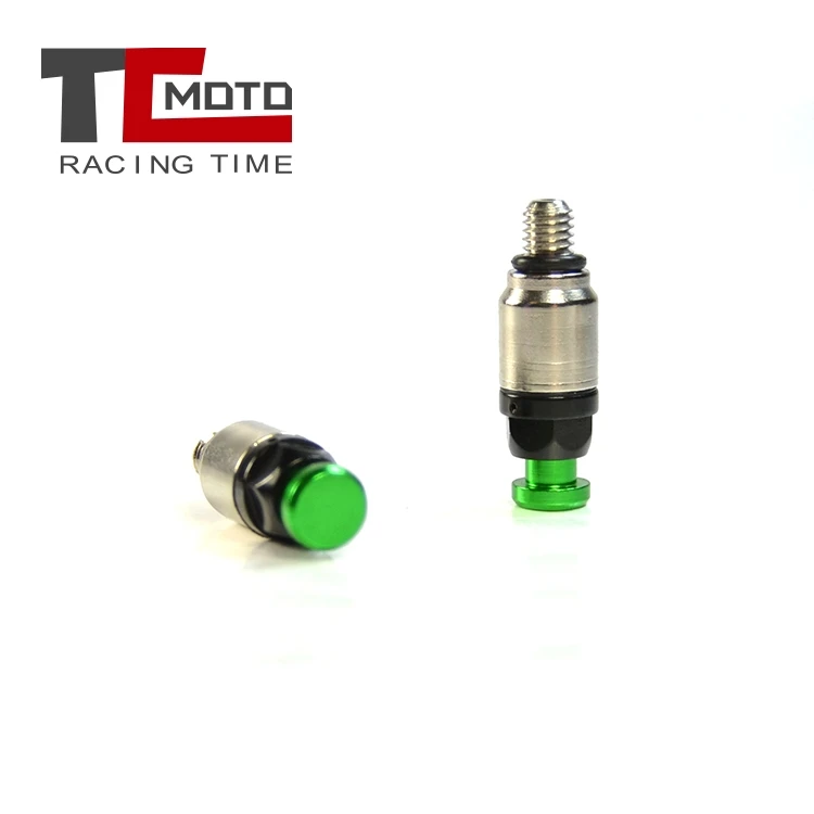 TCMOTO M5x0.8 Fork Air Bleeder Valve For Yamaha YZ85 YZ125 YZ250 YZ250F YZ450F WR250R/F WR400F WR426F WR450F TTR230 250 TTR225