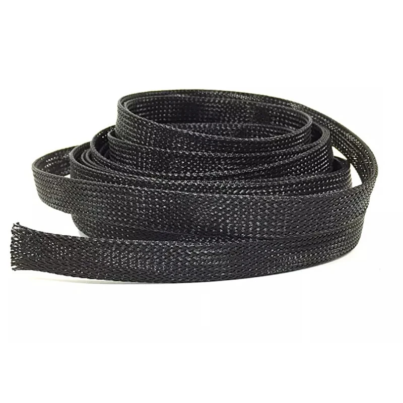 Manga de Cable de protección de línea de datos, tubo PET ignífugo, longitud 3mm, 4mm, 6mm, 8mm, 10mm, 12mm, 14mm, 16mm, 50mm