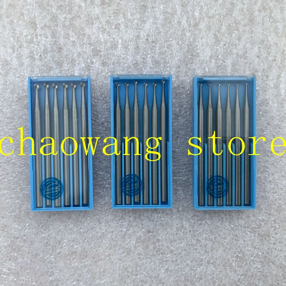 18PCS/Pack Jewelry Setting Tools Round Steel Bur Inlaying Steel Bur 0.5-2.3mm