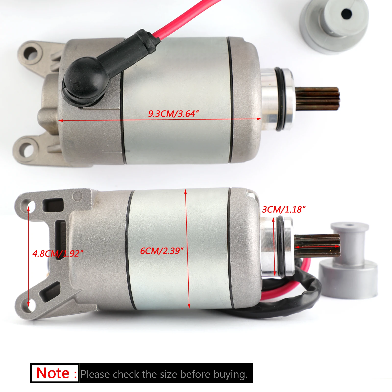 Artudatech 12V Electric Start Starter Motor For Yamaha YZF R3 2015-2018 R25 MT-03 MT-25 1WD-H1800-00 Motorcycle Accessories Part