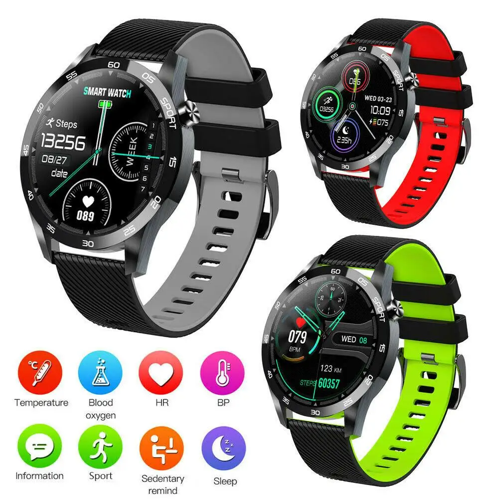 

2023 Newest Smart Watch Men Heart Rate Smartwatch Women Watch Sport Tracker Call Reminder SMS Notification For Android IOS