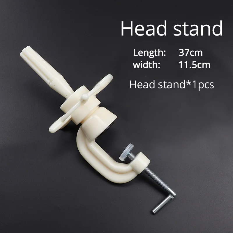 Silicon Ventilating Hand-Woven Mannequin Head
