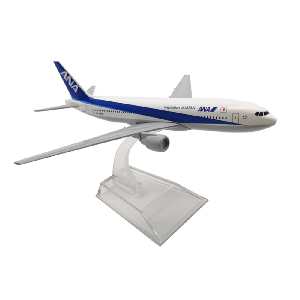 1/400 Aircraft Air ANA Boeing777 16cm Alloy Plane B777 Model Children Kids Gift for Collection Desk Decoration