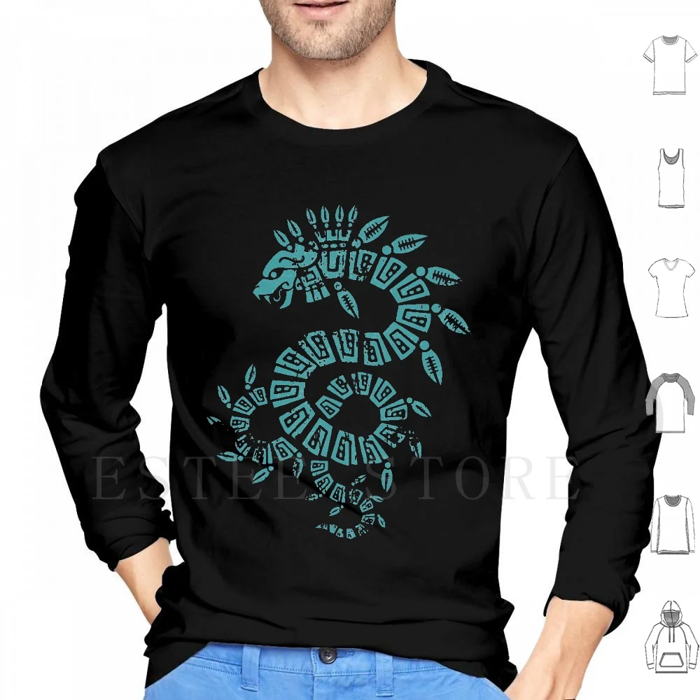 Quetzalcoatl Sudaderas Quetzalcoatl Aztec Mayan México Mexicano Latino Latina América Latina Latino Americano