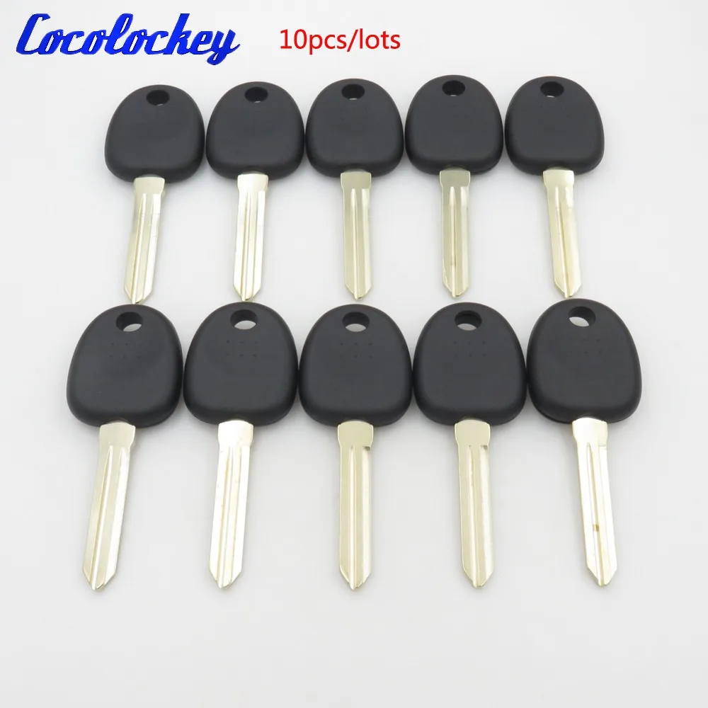 

Cocolockey 10pcs/Lot Transponder Key Shell for Hyundai Accent Sonata NF Elantra Car Replacement No Chip Inside with Left Blade