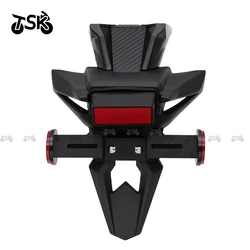 Motorcycle Rear Fender Mudguard Cover License Registration Plate Taillight Bracket for Suzuki GSX R 600 750 2008 2009 2010 K8
