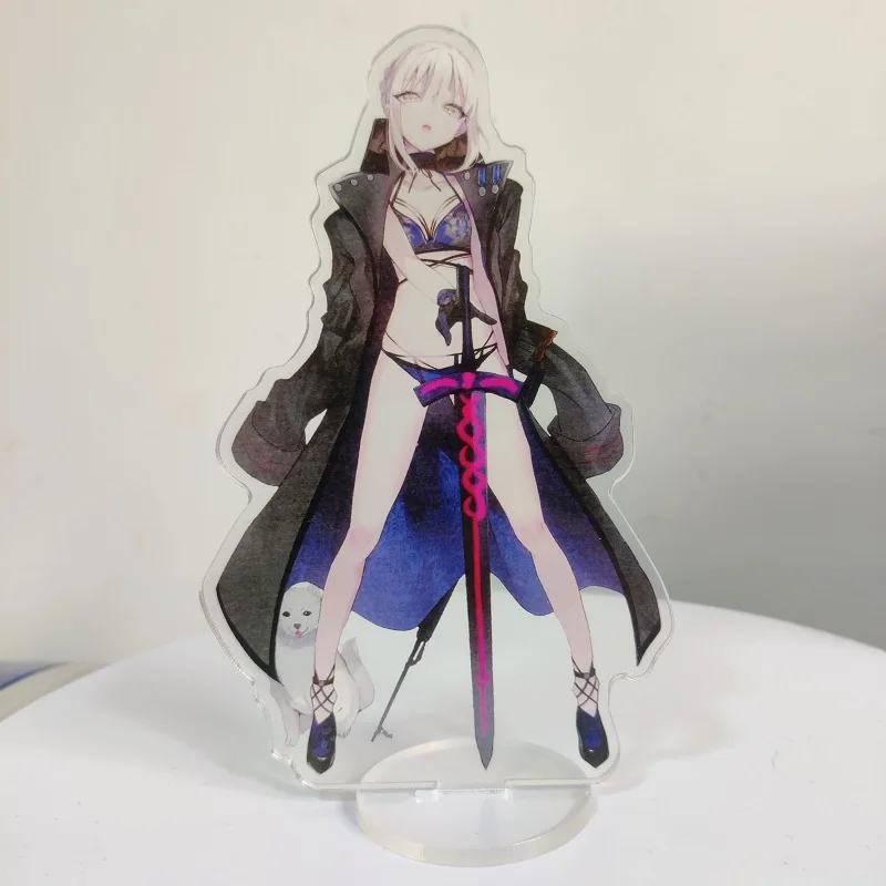 Fate Grand Order Character Model Anime Figure Acrylic Double-Sided Hd Design Stands Model Desk Decor Props Xmas Gift Hot Sale