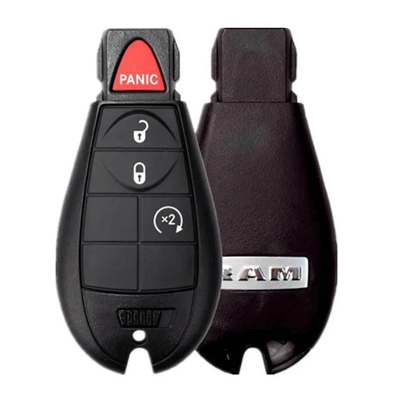 GQ4-53T Remote Car Key 433MHz PCF7961A Chip for Dodge RAM 1500 2500 3500 4500 2013 2014 2015 2016 2017 2018