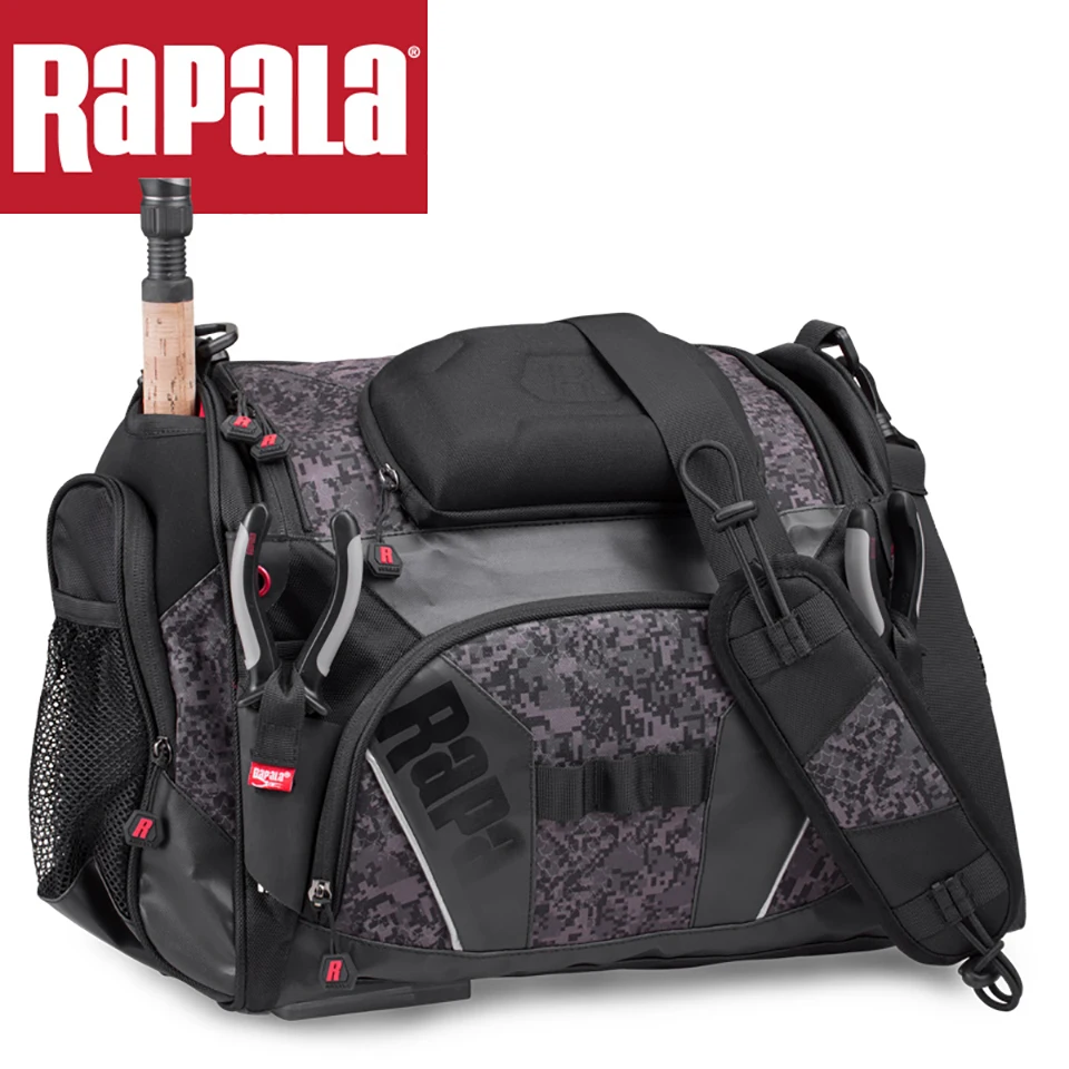 

RAPALA Fishing Bag RUMB 20L Bag & Detachable Belt Fishing Backpack 36cm*29cm*18cm Fishing Tackle Bag Multifunctional outdoor