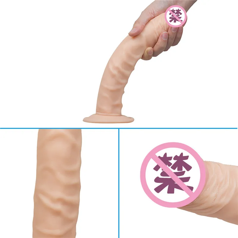طويلة قضبان اصطناعية كبيرة حجم 25.5*4 سنتيمتر كبيرة دونغ الديك ضخمة دسار واقعية ديك الكبار النساء المثيرة إدراج الجنس منتجات الزجاج دسار #3
