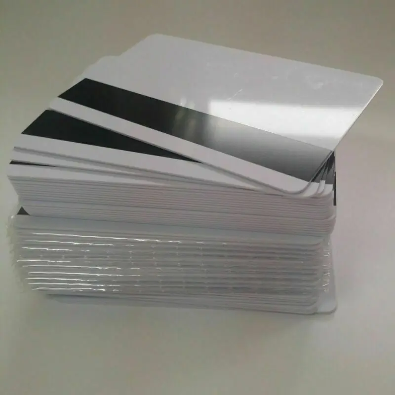 10Pcs/Set Mag Strip Sublimation printer PVC Blank IC Cards HiCo Matte Epson Canon Magnetic