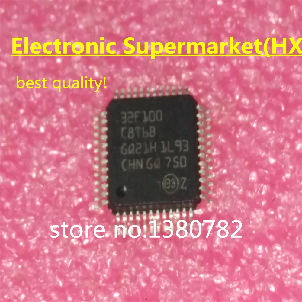 

Free Shipping 10pcs-50pcs STM32F100C8T6B STM32F100C8T6 STM32F100 LQFP-48 New original IC In stock!