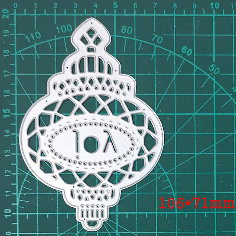 Joy Lantern / Christmas Bell Metal Cutting Dies For Stamps Scrapbooking Stencils DIY Paper Album Cards Decor Embossing 2020 New image 2
