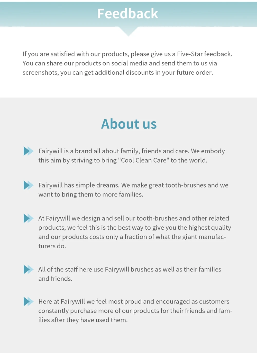 Fairywill Electric Sonic Toothbrush USB Charge FW-D7S Rechargeable Waterproof Electronic Tooth Brushes Replacement Heads Adult
