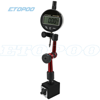 Digital Dial Indicator 0-12.7mm/0.5'' 0-25.4mm 0.01mm Mini Magnetic Base Holder Gauge Caliper Measuring Tools