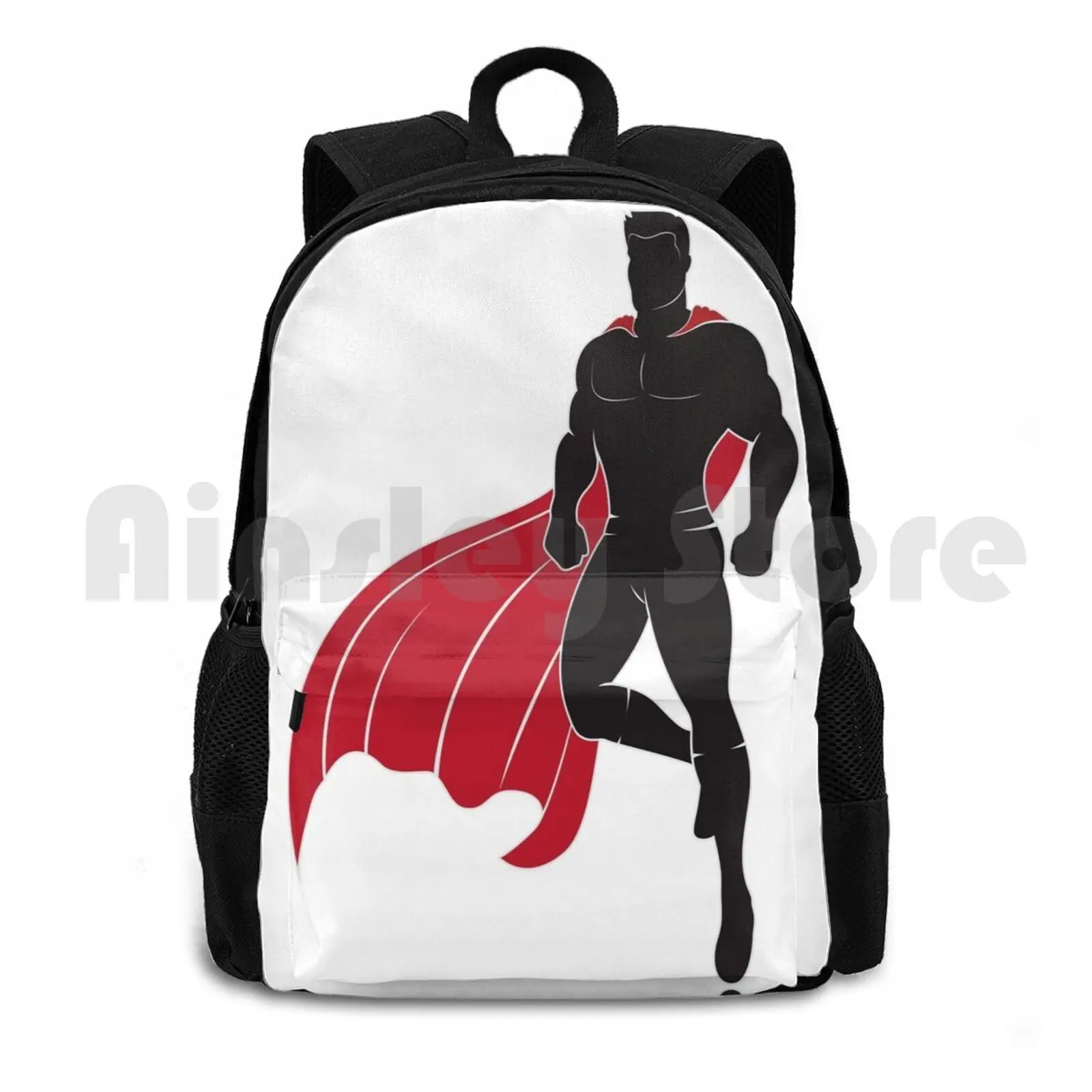 

Superhero Outdoor Hiking Backpack Riding Climbing Sports Bag Superhero Hero Comics Geek Super Colorful Funny Beautiful Cool Pop