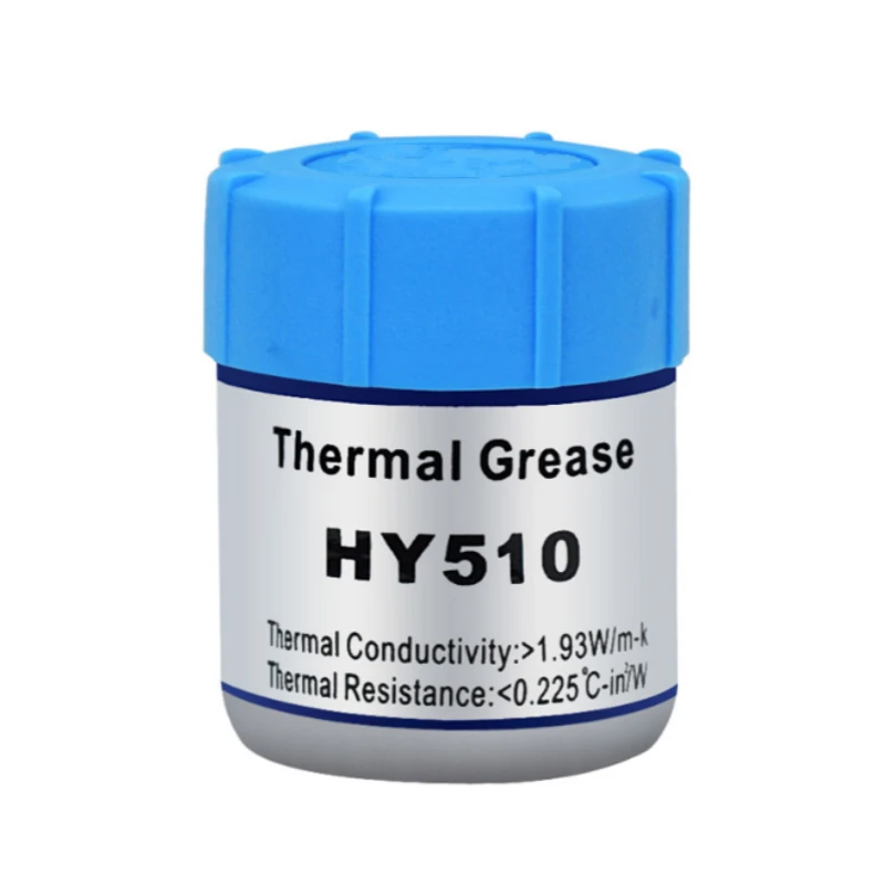 Pasta compuesta de grasa térmica para CPU HY510, pasta de silicona conductora térmica, 10g
