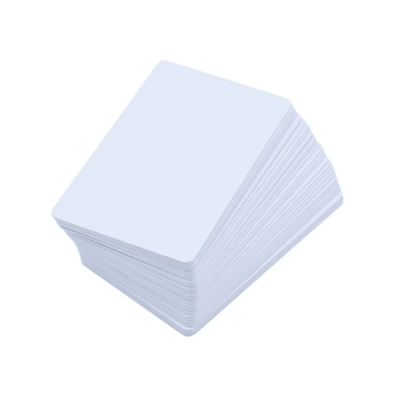 100pcs White Blank inkjet printable PVC Card Waterproof plastic ID Card business card no chip for Epson for Canon printer