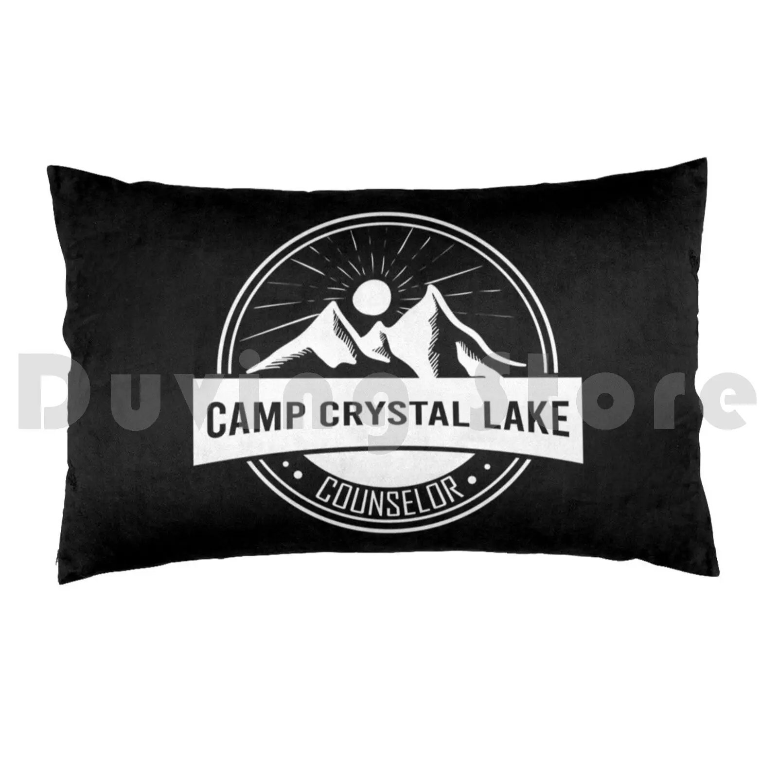 Camp Crystal Lake Counselor Slim Fit Pillow Case DIY 50*70 Camp Crystal Lake Camp Crystal Lake