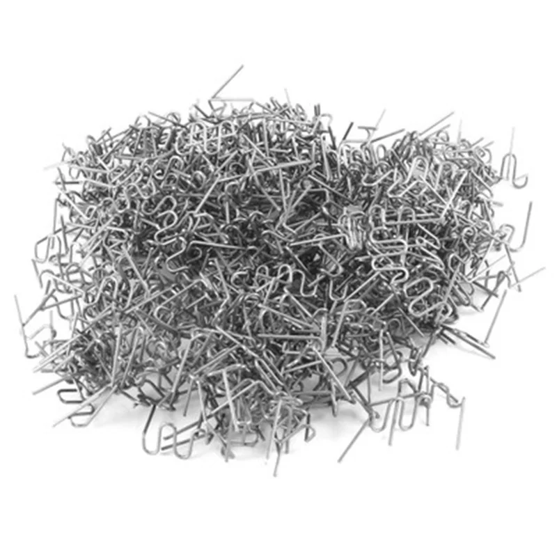 600PCS Staples For Hot Stapler Set Bumper Repair Staples Welding Plastic Clip Stapler Plastic Staples For Soldering Bumper