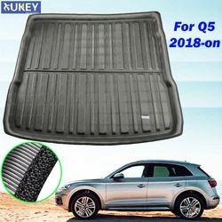 Tailored Boot Cargo Liner Tray For Audi Q5 SQ5 FY MK2 2018 2019 Trunk Floor Mat Liner Carpet Waterproof Anti-slip